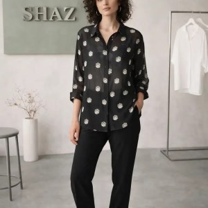 شومیز بابونه شیشه ای